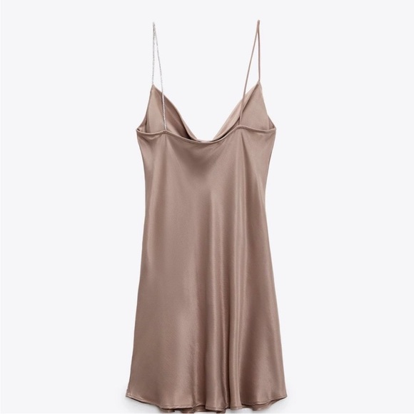 ZARA RHINESTONE STRAP DRESS - Picture 4 of 7